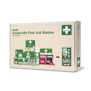 Cederroth 51011039 Plaster- og sårvask til førstehjælpsstation