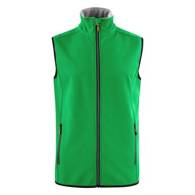 Printer Trial Vest Softshellväst Friskt grön