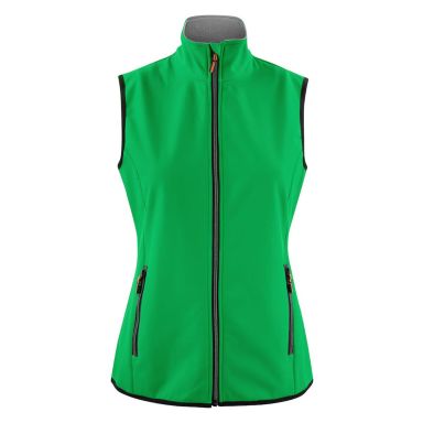 Printer Trial Vest Lady Softshellväst Friskt grön