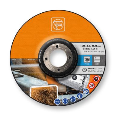 Fein 38199110 Kapskiva Ø125 mm, 25-pack