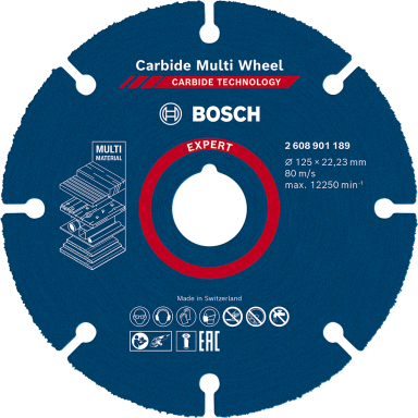 Bosch Expert Carbide Multi Wheel Kappeskive