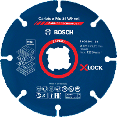 Bosch Expert Carbide Multi Wheel X-LOCK Katkaisulaikka