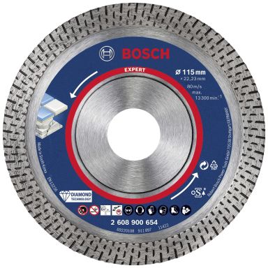 Bosch Expert Hardceramic Diamantkappeskive Ø 115 mm