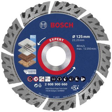 Bosch Expert Multimaterial Diamantkapskiva Ø 125 mm
