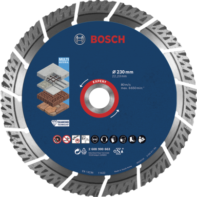 Bosch Expert Multimaterial Diamantkappeskive Ø 230 mm