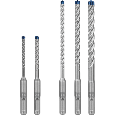 Bosch Expert 7X Poravasaranteräsarja 5 osaa, 5–10 mm