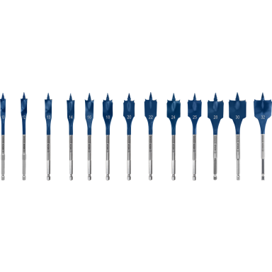Bosch Expert Self Cut Lattaporanteräsarja 152 mm, Ø10-32 mm, 13 kpl