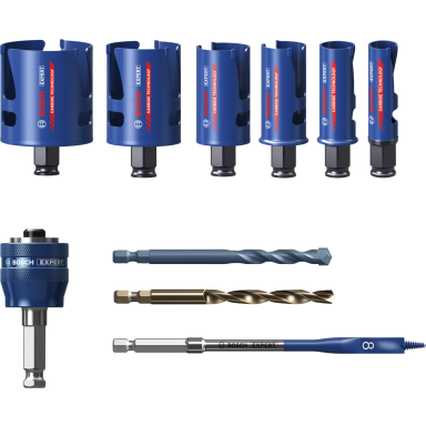 Bosch Expert Construction Material Hulsavsæt 6 dele
