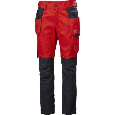 Helly Hansen Workwear Manchester 77521_229 Työhousut punainen/musta