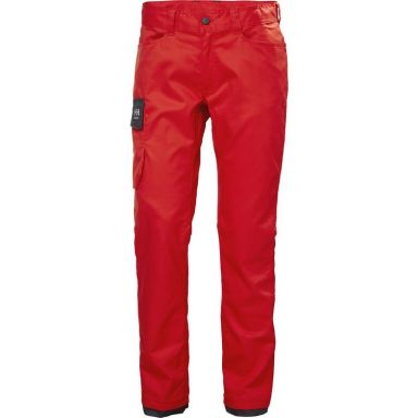 Helly Hansen Workwear Manchester 77525_229 Arbeidsbukse rød/svart