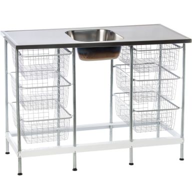 Nimo TB 1200 O Vaskebenk hvit, midten