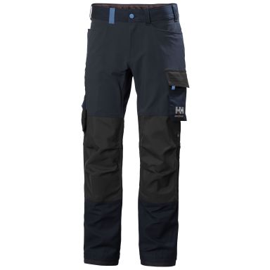 Helly Hansen Workwear Oxford 77407_599 Arbeidsbukse marineblå/grå