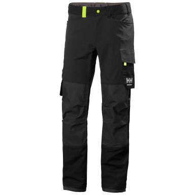 Helly Hansen Workwear Oxford 77407_999 Arbeidsbukse svart/grå