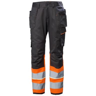 Helly Hansen Workwear UC-ME 77511_269 Håndværkerbukser Hi-Vis orange/sort