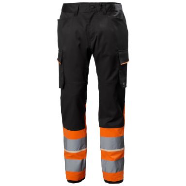 Helly Hansen Workwear UC-ME 77515_269 Arbeidsbukse varsel, svart/orange
