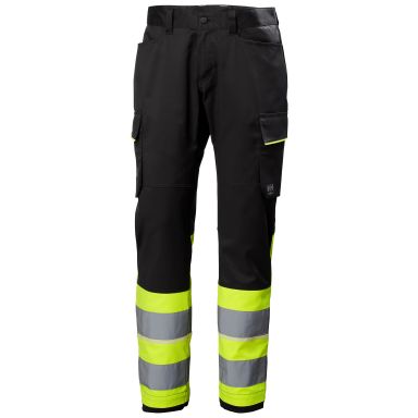 Helly Hansen Workwear UC-ME 77515_369 Håndværkerbukser Bemærk, sort/gul