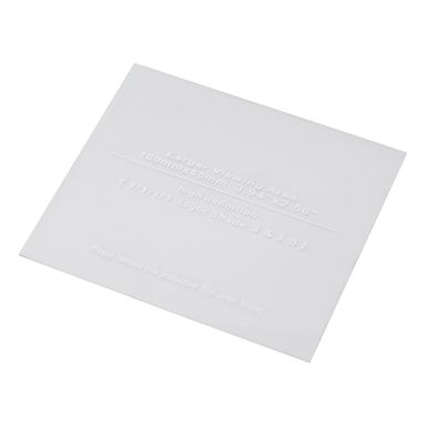 PELA 510101 Beskyttelsesglass til sveisehjelm automat 510083