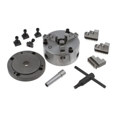 PELA 170663 3-ryggschuck med flens