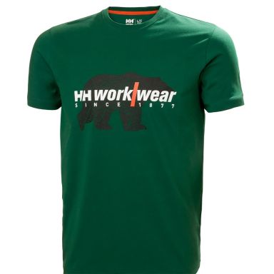 Helly Hansen Workwear GRAPHIC T-skjorte grønn