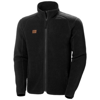 Helly Hansen Workwear HERITAGE PILE 72180_990 Jacka svart, fiberpäls