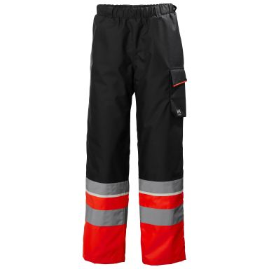 Helly Hansen Workwear UC-ME 71455_169 Talvihousut huomioväri, musta/punainen