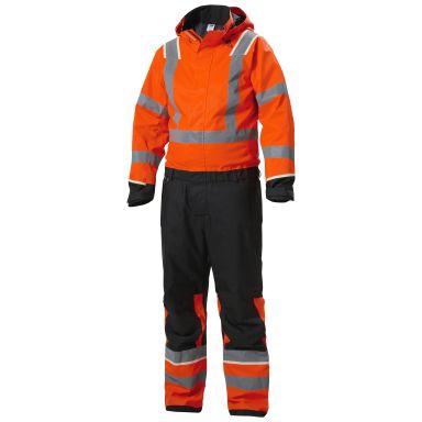 Helly Hansen Workwear UC-ME 71555_269 Vinteroveralls Bemærk, orange/sort