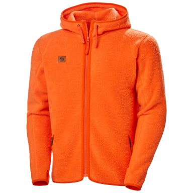 Helly Hansen Workwear Heritage 72183_290 Fiberpelsjakke med hette, orange