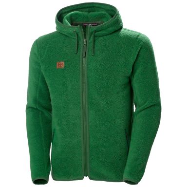 Helly Hansen Workwear Heritage 72183_460 Fiberpelsjakke med hette, grønn