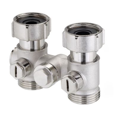 Purmo FDIF60040AAX00SE0 Avstengningsventil C/C 40, rett