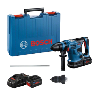 Bosch GBH 18V-34 CF Slagboremaskine med batteri og oplader