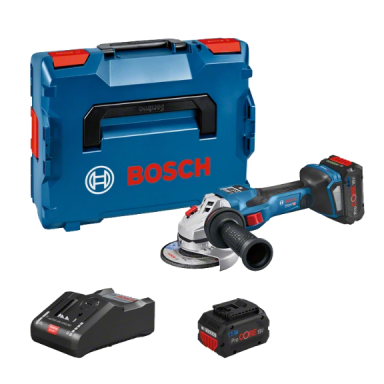 Bosch GWS 18V-15 SC Vinkelsliber med batteri og oplader