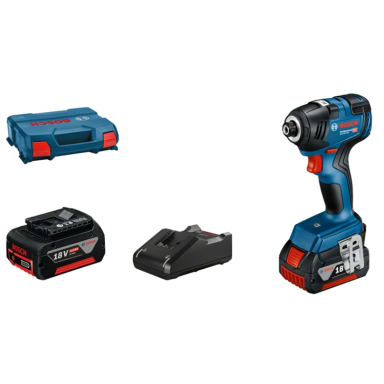 Bosch GDR 18V-200 Slagskruetrækker med batteri og oplader