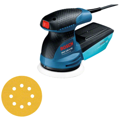 Bosch GEX 125-1 AE Excentersliber 250 W