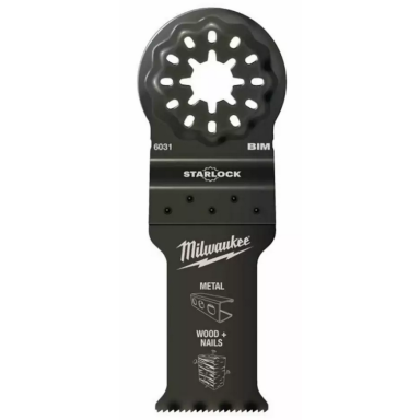 Milwaukee 48906531 Multisavklinge 28 x 47 mm, Starlock, pakke med 50