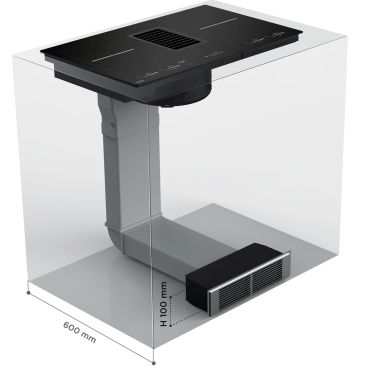 Franke 112.0539.570 Tilkoblingssett for kullfilter