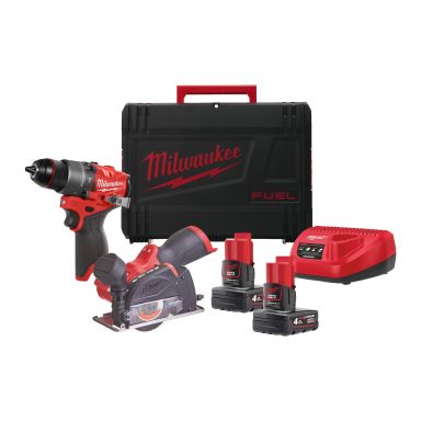 Milwaukee M12 FPP2G2-402X Værktøjssæt