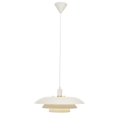 Aneta Lighting Epsilon 15108-01 Taklampa Ø45 cm, E27, vit