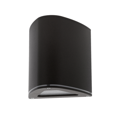 Westal Trius 22-11-18 Vegglampe GU10, svart, ekskl. Lyskilde