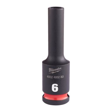 Milwaukee 4932480280 Kraftpipe 3/8", SHOCKWAVE, dybde