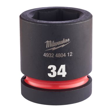 Milwaukee 4932480412 SHOCKWAVE™-hylsy 1" neliö
