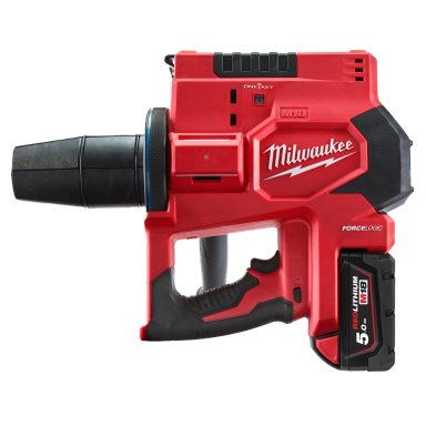 Milwaukee M18 ONEBLPXPL-502C Ekspansionsværktøj med batteri og oplader