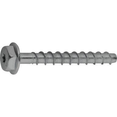 Sormat S-CSA+ HEX ML Betongskruv 6x60/5/20, SW13, 10 st