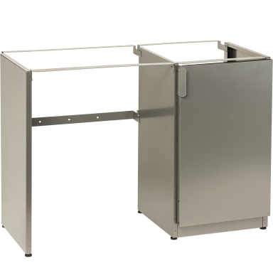 Nimo TB 1200 HTUT Tvättbänk titan, höger