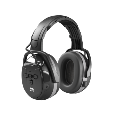 Hellberg Xstream LD Høreværn Bluetooth, skærm, hovedbøjle