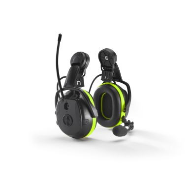 Hellberg Synergy Multipoint Kuulosuojain Bluetooth ja kypäräkiinnitys
