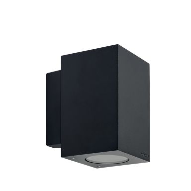 Norlys Sandvik 1741B Väggarmatur 2xGU10, svart, inkl ljuskälla