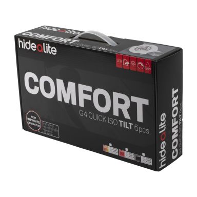 Hide-a-Lite Comfort G4 7475847 Alasvalo 6 kpl, 7,5W