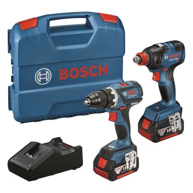Bosch 06019J220A Kombisæt med batteri og oplader