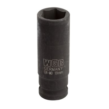 PELA 509240 Krafttoppe 6-kantet, 1/2" beslag