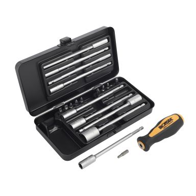 Ironside 120517 Topnøgleskruetrækkersæt 20 dele
